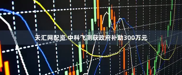 天汇网配资 中科飞测获政府补助300万元