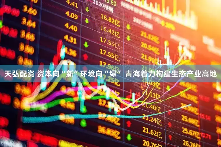 天弘配资 资本向“新”环境向“绿” 青海着力构建生态产业高地